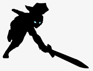 Clipart Sword Silhouette - Legend Of Zelda Silhouette, HD Png Download, Transparent PNG