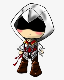 Ezio Drawing Chibi - Cartoon, HD Png Download, Transparent PNG