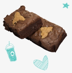 Brookies With Cute Doodles - Chocolate, HD Png Download, Transparent PNG