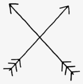 Png Black And White Stock Arrows Drawing Basic - Arrow Drawing Black And White, Transparent Png, Transparent PNG