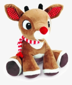 Transparent Baby Deer Png - Reindeer Plush Png, Png Download, Transparent PNG