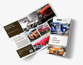 Elegant Car Show Brochure Template Preview - Lamborghini, HD Png Download, Transparent PNG