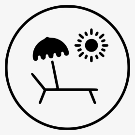 Chilling Chill Pool Side Swimming Umbrella Summer - Chill Icon Png, Transparent Png, Transparent PNG