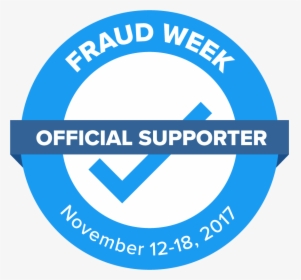 2017 Official Fraud Week Supporter Png - International Fraud Awareness Week 2017, Transparent Png, Transparent PNG