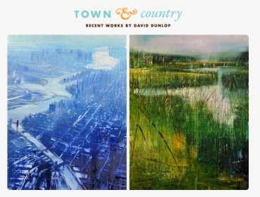 Town & Country - Painting, HD Png Download, Transparent PNG