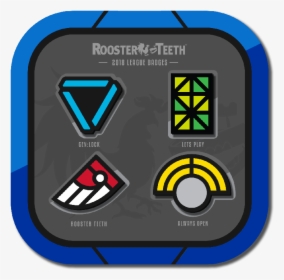 Extra Life Enamel Pin 4 Pack - Rooster Teeth Extra Life Pin Set 2, HD Png Download, Transparent PNG