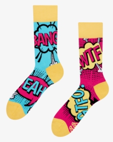 Sale Good Mood Socks - Ponožky Komiks, HD Png Download, Transparent PNG