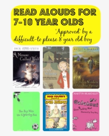 Great Books To Read Alouds To 7-10 Year Olds - Books For 7 10 Year Olds, HD Png Download, Transparent PNG
