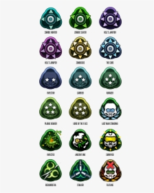 Halo Reach Infection Medals, HD Png Download, Transparent PNG