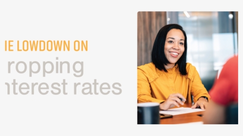 The Lowdown On Dropping Interest Rates - First Data International, HD Png Download, Transparent PNG