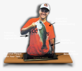 Fishing Lasertrophy Photo Cutout Showing Quality Of - Pull Fish Out Of Water, HD Png Download, Transparent PNG