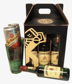 Jameson Party Pack 4 X 20cl - Schweppes, HD Png Download, Transparent PNG