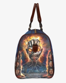 Psylocke Waterproof Travel Handbag With Iron Maiden - Iron Maiden Wallpaper Eddie, HD Png Download, Transparent PNG