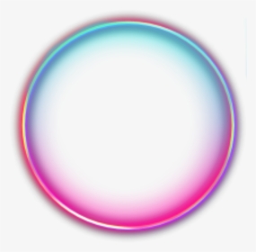 #roda #circulo #neon - Circle, HD Png Download, Transparent PNG