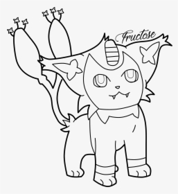 Haha A Line On The Tail Is Missing But Just Ignore - Cartoon, HD Png Download, Transparent PNG