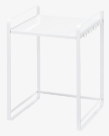 Yamazaki S Tall Organizing Rack With Hooks In White - Coffee Table, HD Png Download, Transparent PNG