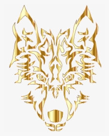 Wolves Clipart Transparent Background - Golden Wolf Logo Png, Png Download, Transparent PNG