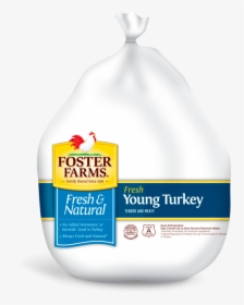 Young Whole Turkey - Foster Farms Turkey Thanksgiving, HD Png Download, Transparent PNG