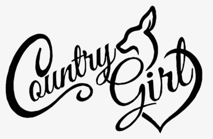 Country Girl Deer Logo , Png Download - Country Girl Clipart, Transparent Png, Transparent PNG