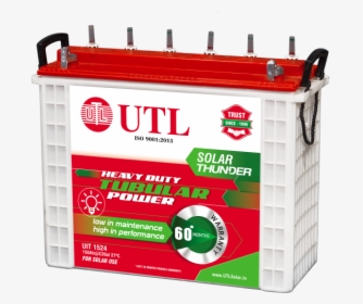 Battery Png Image File - Utl Solar Battery, Transparent Png, Transparent PNG