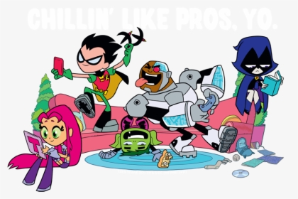 Teen Titans Go Banner Size, HD Png Download, Transparent PNG