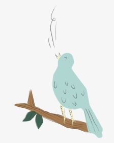 Bird Blue Singing - Inspirational Birds Quotes, HD Png Download, Transparent PNG