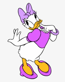 Daisy Duck Is A Cartoon Character Created In 1940 By - Daisy Donald Duck, HD Png Download, Transparent PNG