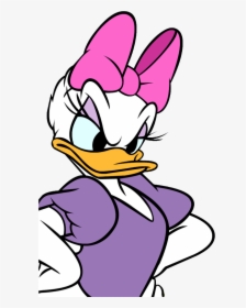 Daisy Duck Angry Face , Png Download - Daisy Duck Angry Face, Transparent Png, Transparent PNG