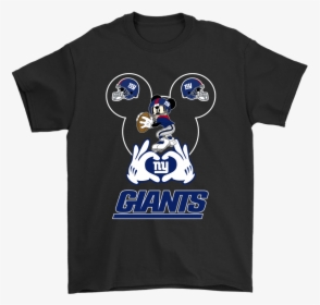 I Love The Giants Mickey Mouse New York Giants Shirts - San Francisco Mickey T Shirts, HD Png Download, Transparent PNG