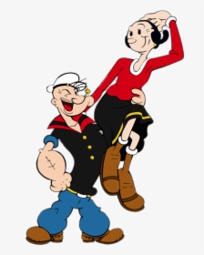 Clip Art Popeye And Olive Oil, HD Png Download, Transparent PNG