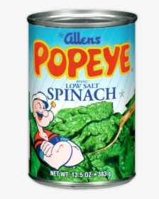 Low Salt Spinach - Popeye Spinach, HD Png Download, Transparent PNG