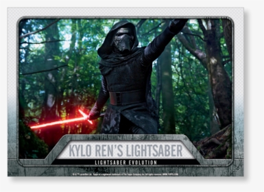 2016 Star Wars Evolution Kylo Ren S Lightsaber - Kylo Ren, HD Png Download, Transparent PNG