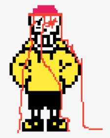 Swapfell Papyrus Pixel Art, HD Png Download, Transparent PNG