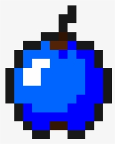 Blue Apple Minecraft Png, Transparent Png, Transparent PNG