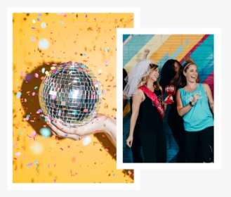Kansas City Party Ideas - Confetti And Disco Ball, HD Png Download, Transparent PNG