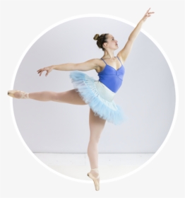 Ballerina Birthday Circle 600 - Ballet Dancer, HD Png Download, Transparent PNG