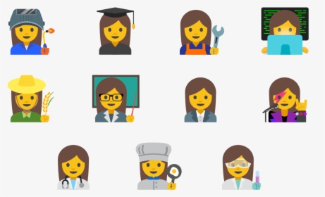 Android Nurse Emoji, HD Png Download, Transparent PNG