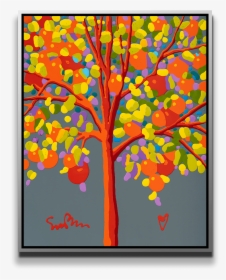 The Orange Tree - Painting, HD Png Download, Transparent PNG