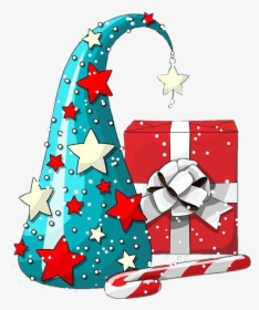 #christmas #tree #present #gift #candycane #star - Transparent Abstract Christmas Tree Vector, HD Png Download, Transparent PNG