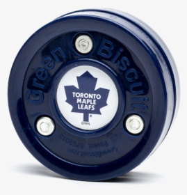 Green Biscuit Toronto Maple Leafs Stickhandling Training - Toronto Maple Leafs, HD Png Download, Transparent PNG