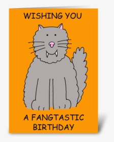 Halloween Birthday Cat Humor - Cartoon, HD Png Download, Transparent PNG