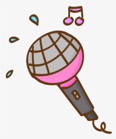 #emoji #microphone #music #freetoedit #귀여운 #可愛い #mimi - 麥克風 卡通, HD Png Download, Transparent PNG