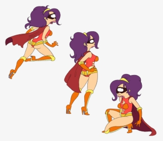 Futurama Png - Futurama Leela Superhero, Transparent Png, Transparent PNG