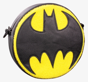 Batman Logo Crossbody Bag - Batman Circle Logo Png, Transparent Png, Transparent PNG