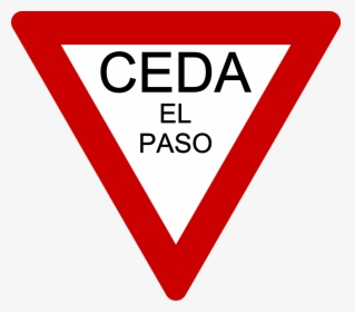 Thumb Image - Road Sign Yield, HD Png Download, Transparent PNG