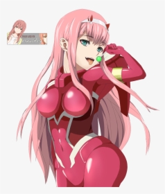 Zero Two - Anime, HD Png Download, Transparent PNG