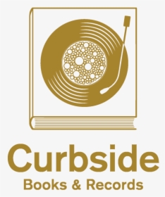 Curbside Books Records Logo Gold - Graphic Design, HD Png Download, Transparent PNG