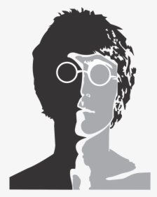 Beatles Vector Illustration - John Lennon Art Poster, HD Png Download, Transparent PNG