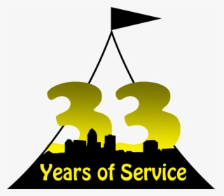 Big Ten Rentals Celebrates Its 33rd Anniversary - 33 Years Of Service, HD Png Download, Transparent PNG