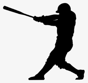 Baseball Batter Swing Black And White, HD Png Download , Transparent ...